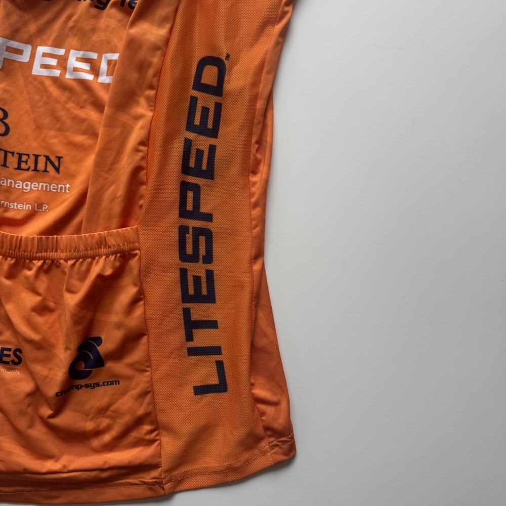 CHAMP-SYS Womens Medium Cycling Team Jersey Orange Texas - Picture 5 of 15